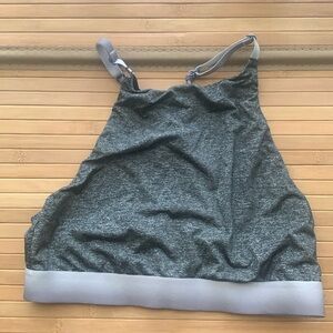 Halter style sports bra